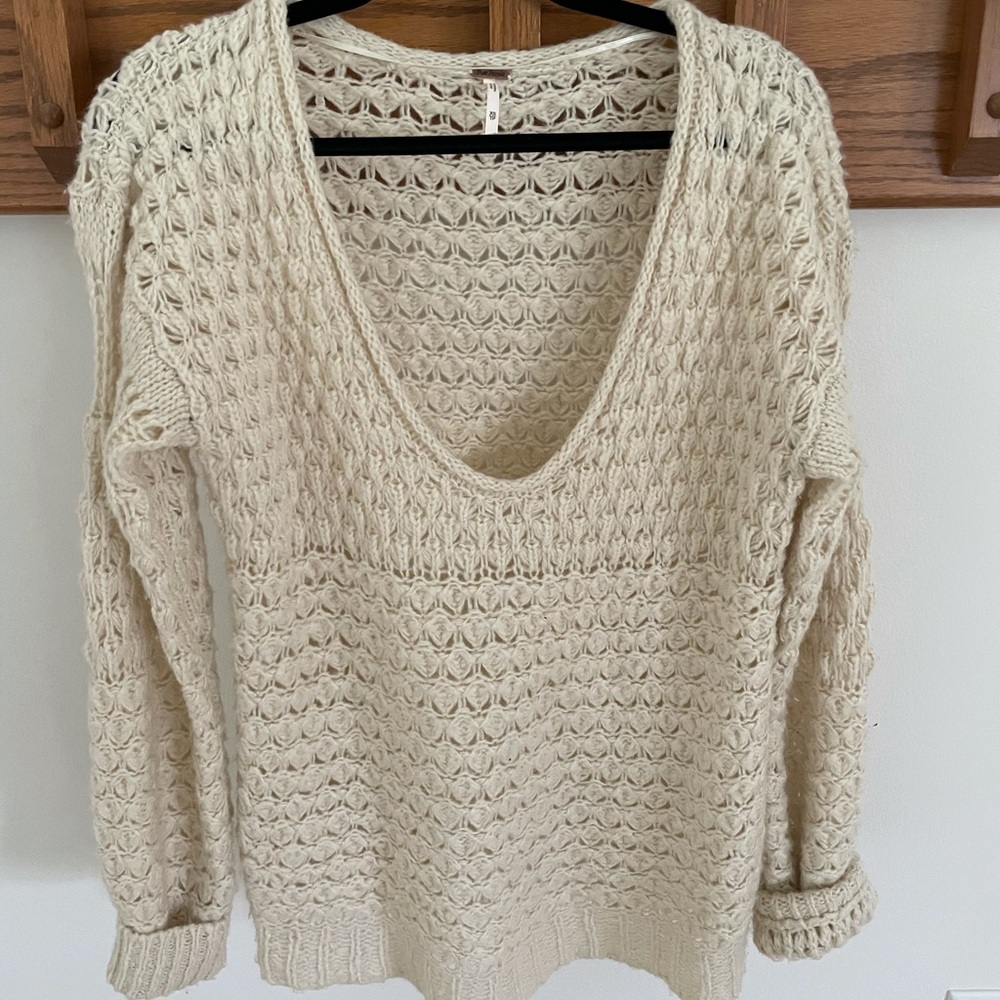 Free People V Neck, Oversized sweater